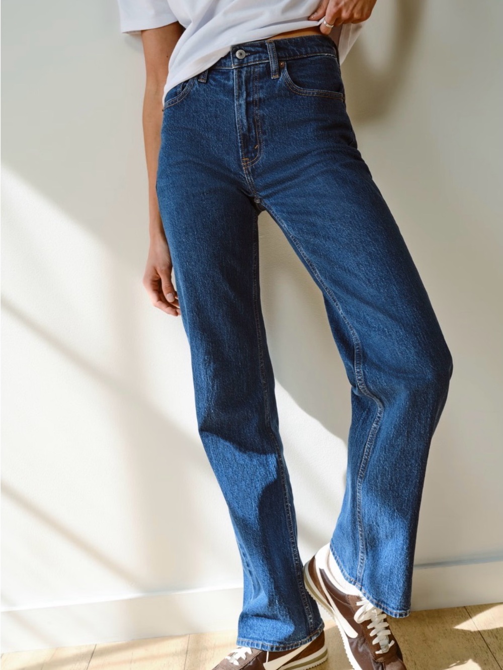 Abercrombie 90’s high rise jeans